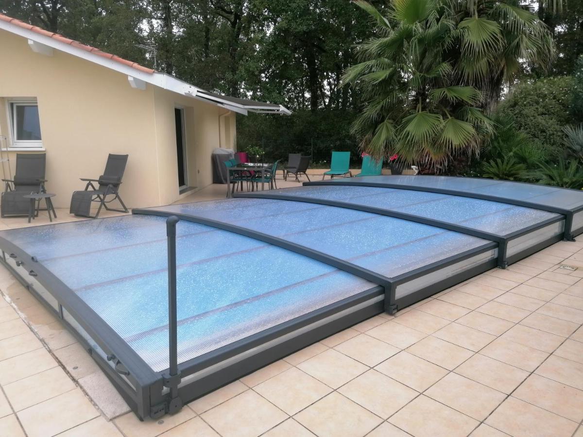 Gite T2 Tarnos Avec Piscine Exteriör bild