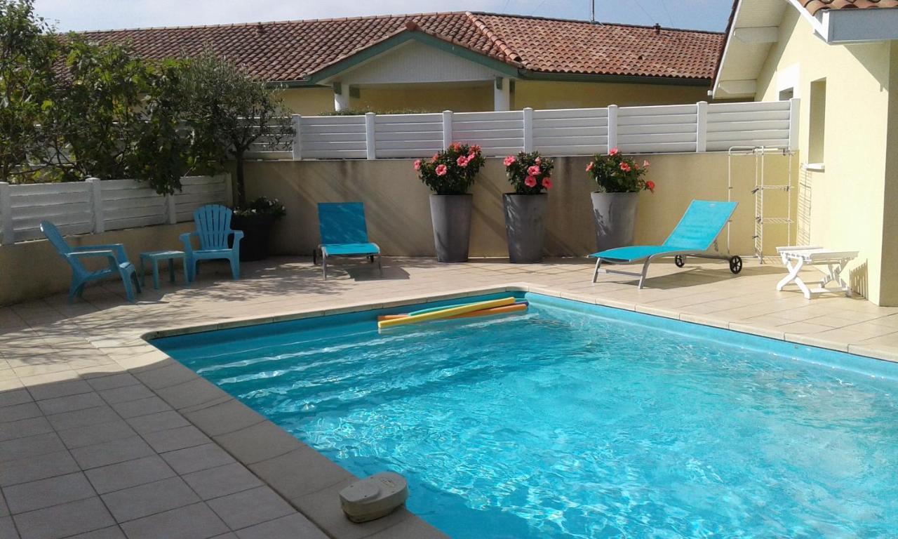 Gite T2 Tarnos Avec Piscine Exteriör bild