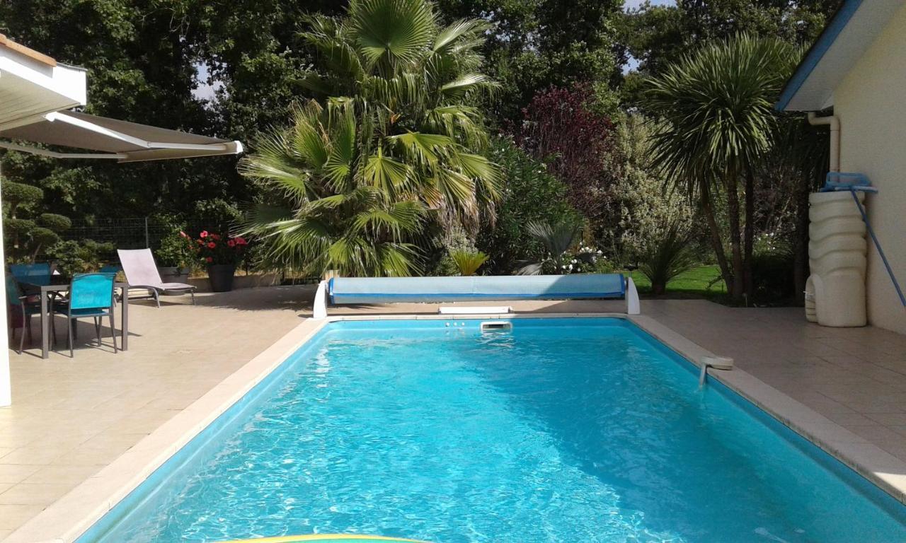 Gite T2 Tarnos Avec Piscine Exteriör bild
